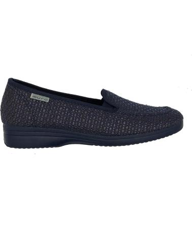 Zapatos GARRIDO MURO  de Mujer MOSASIN LONA MUJER  MARINO