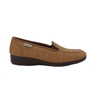 Zapatos GARRIDO MURO  de Mujer MOSASIN LONA MUJER  CUERO
