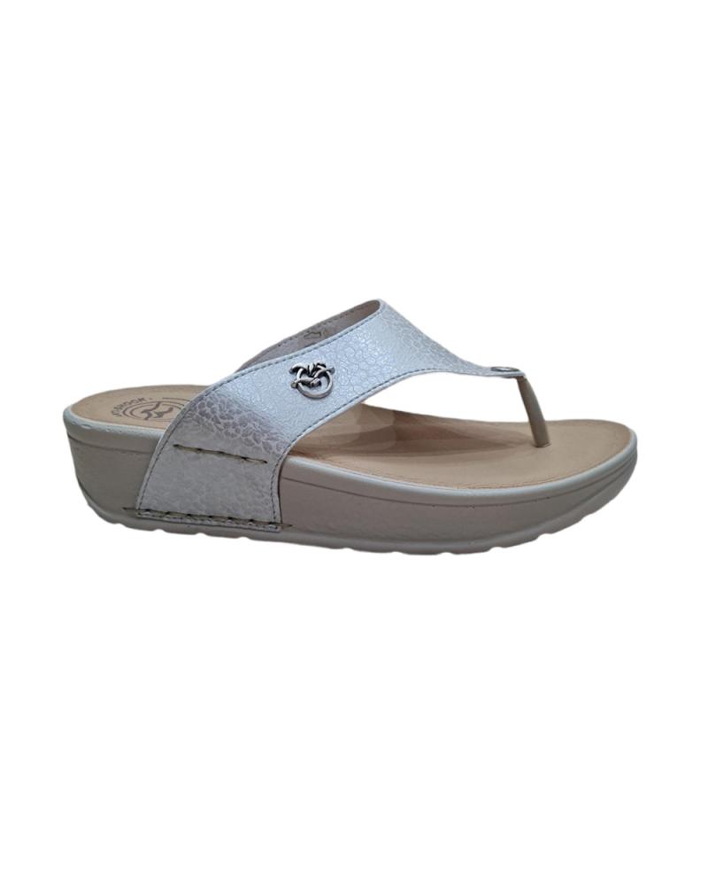 Sandali De Mujer FLY FLOT SANDALIAS CONFORT PLATA 6031 ARGENTO