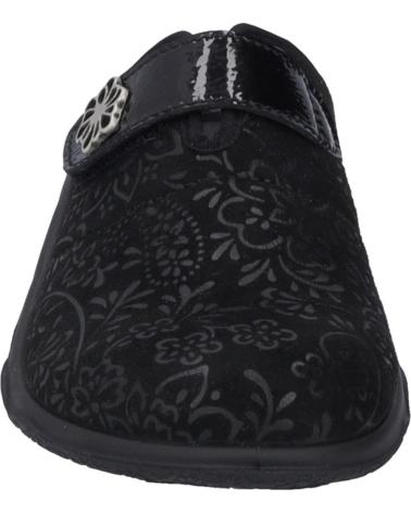 Pantufas WESTLAND  de Mulher ROUBAIX-01  NEGRO