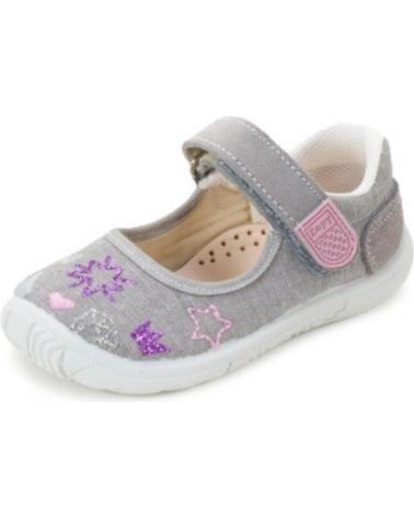 Schuhe ZAPY  für Mädchen BAMBAS Y LONAS  GRIS