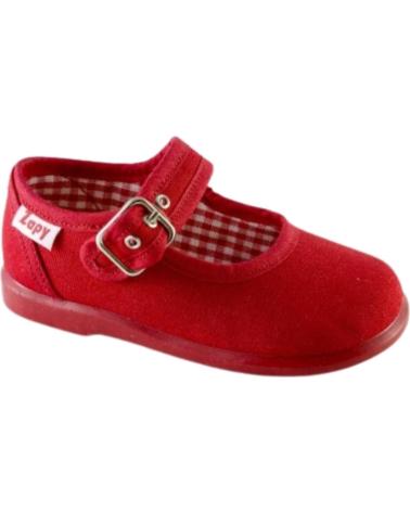 Schuhe ZAPY  für Mädchen MERCEDITAS Y BAILARINAS  ROJO