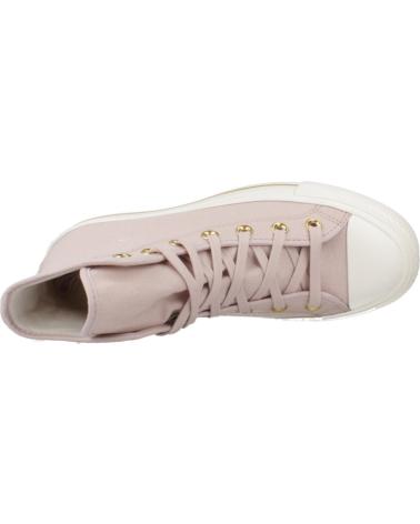 CONVERSE ZAPATILLAS CHUCK TAYLOR CTAS LIFT HI PLATAFORMA ROSA FLUSH S NAN
