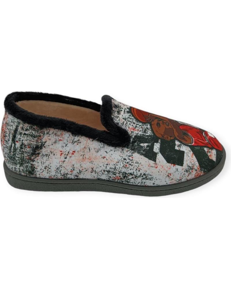 Pantufas ROAL  de Homem ZAPATILLA CASA CERRADA  GRIS