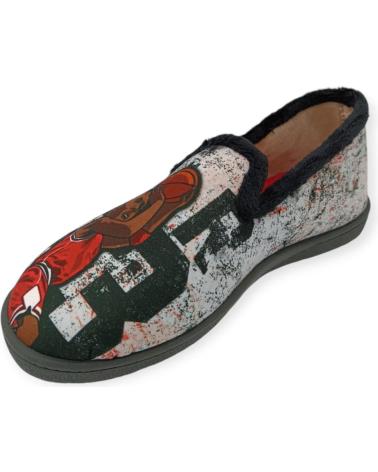 Pantufas ROAL  de Homem ZAPATILLA CASA CERRADA  GRIS