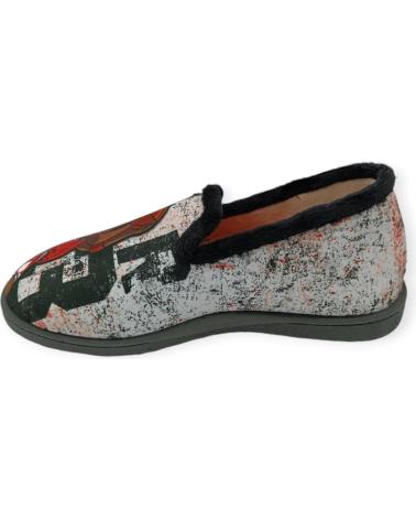 Pantufas ROAL  de Homem ZAPATILLA CASA CERRADA  GRIS
