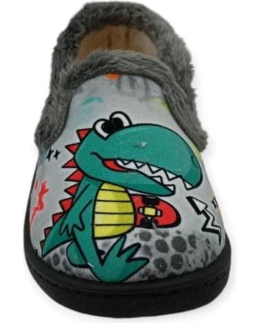 Pantufas ROAL  de Menina e Menino ZAPATILLA CASA CERRADA  GRIS