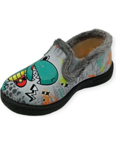 Pantufas ROAL  de Menina e Menino ZAPATILLA CASA CERRADA  GRIS