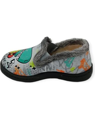 Pantufas ROAL  de Menina e Menino ZAPATILLA CASA CERRADA  GRIS