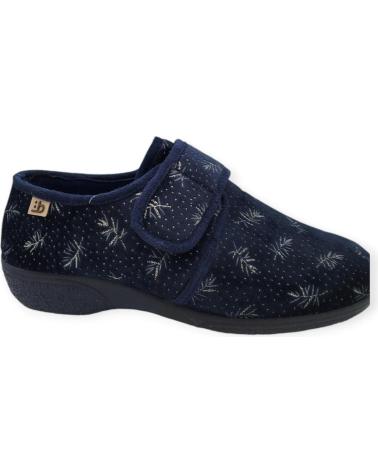 Hausschuhe BEREVERE  für Damen ZAPATILLA VELCRO  AZUL