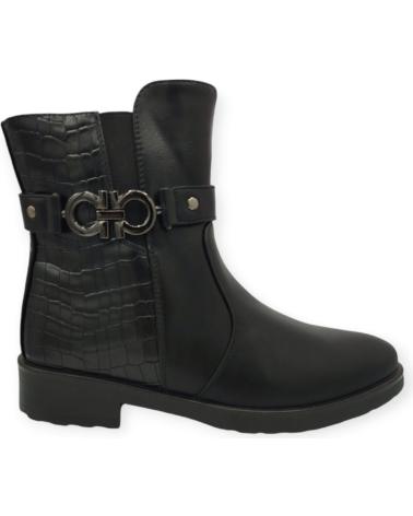 Woman Mid boots DAVINIA BOTA NEGRA CONFORT  NEGRO