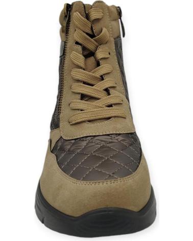 Bottines DAVINIA  pour Femme BOTIN CORDON CONFORT  MARRN