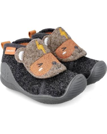 boy House slipers BIOMECANICS ZAPATILLAS DE CASA GRIS