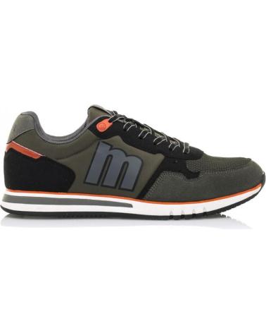 Sportschuhe MTNG  für Herren ZAPATILLA NEGRA Y KAKI MUSTANG 84723  NEGRO