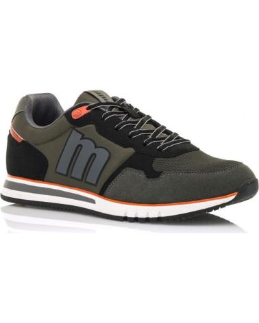 Sportschuhe MTNG  für Herren ZAPATILLA NEGRA Y KAKI MUSTANG 84723  NEGRO