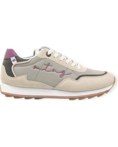 Sneaker für Damen MTNG ZAPATILLA MALVA Y GRIS MUSTANG 60167 VARIOS COLORES