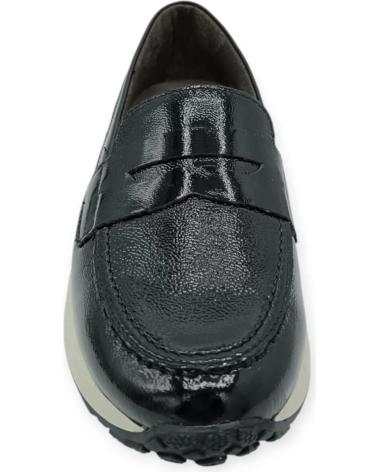 Zapatos PITILLOS  de Mujer MOCASIN PIEL 10200  NEGRO