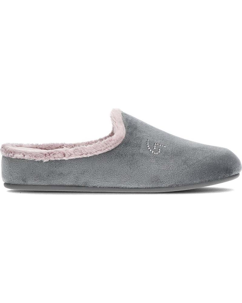 Woman House slipers GARZON PANTUFLAS PARA MUJER GARZON 12051 SUATEX  GRIS