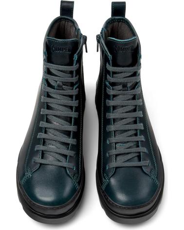 Botins de Mulher CAMPER BOTA MILITAR DE PIEL CON CORDONERA Y SUELA DE GOMA GREEN