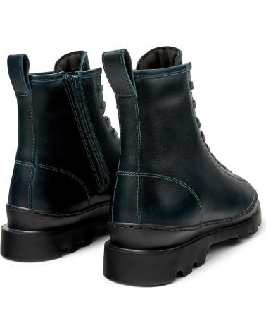 Botins de Mulher CAMPER BOTA MILITAR DE PIEL CON CORDONERA Y SUELA DE GOMA GREEN