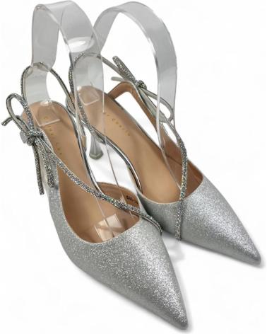 Sandales pour Femme TIMBOS SANDALIA TACON FIESTA MUJER PLATA 130745 PLATEADO