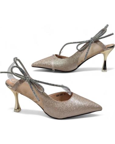 Sandales pour Femme TIMBOS SANDALIA TACON FIESTA MUJER ORO 130743 AMARILLO