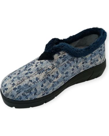 Pantufas ROAL  de Mulher ZAPATILLA CASA CERRADA  AZUL