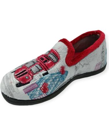 Pantoufles ROAL  pour Femme ZAPATILLA CASA CERRADA  GRIS