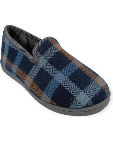 Calzado de casa ROAL  de Hombre ZAPATILLA CASA CERRADA  AZUL