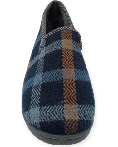 Calzado de casa ROAL  de Hombre ZAPATILLA CASA CERRADA  AZUL