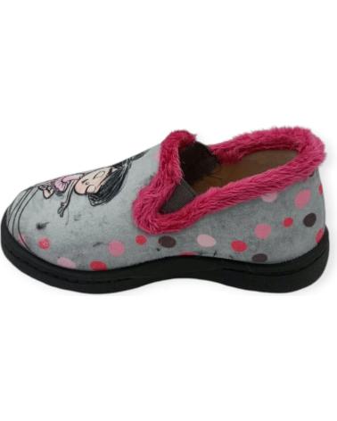 Pantufas ROAL  de Menina ZAPATILLA CASA CERRADA  GRIS