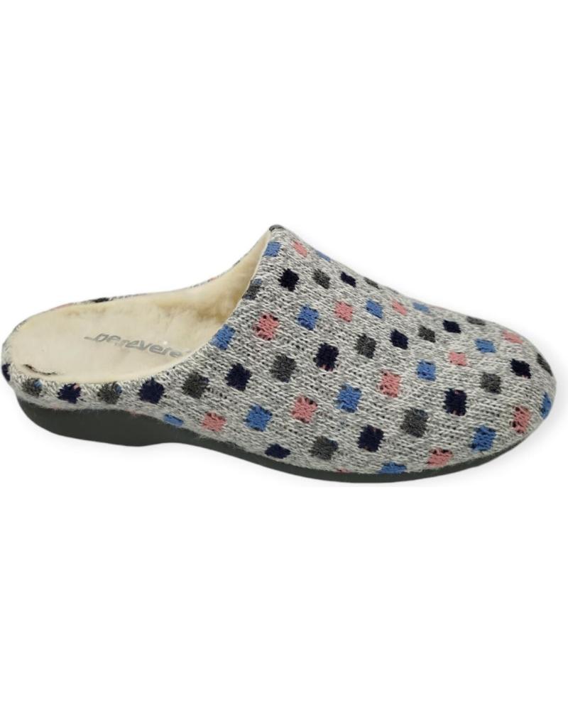 Calzado de casa BEREVERE de Mujer ZAPATILLA CASA GRIS Calzado de casa BEREVERE de Mujer ZAPATILLA CASA GRIS