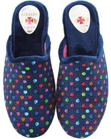 Pantoufles OTRAS MARCAS  pour Femme ZAPATILLA CASA  AZUL