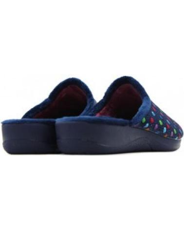 Pantoufles OTRAS MARCAS  pour Femme ZAPATILLA CASA  AZUL