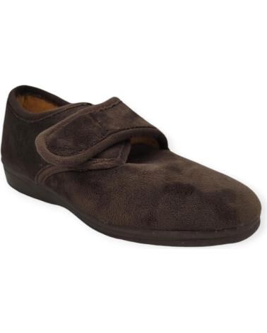 Woman shoes OTRAS MARCAS ZAPATILLA VELCRO  MARRN