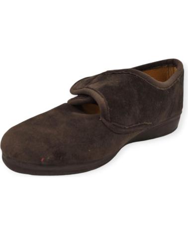 Woman shoes OTRAS MARCAS ZAPATILLA VELCRO  MARRN