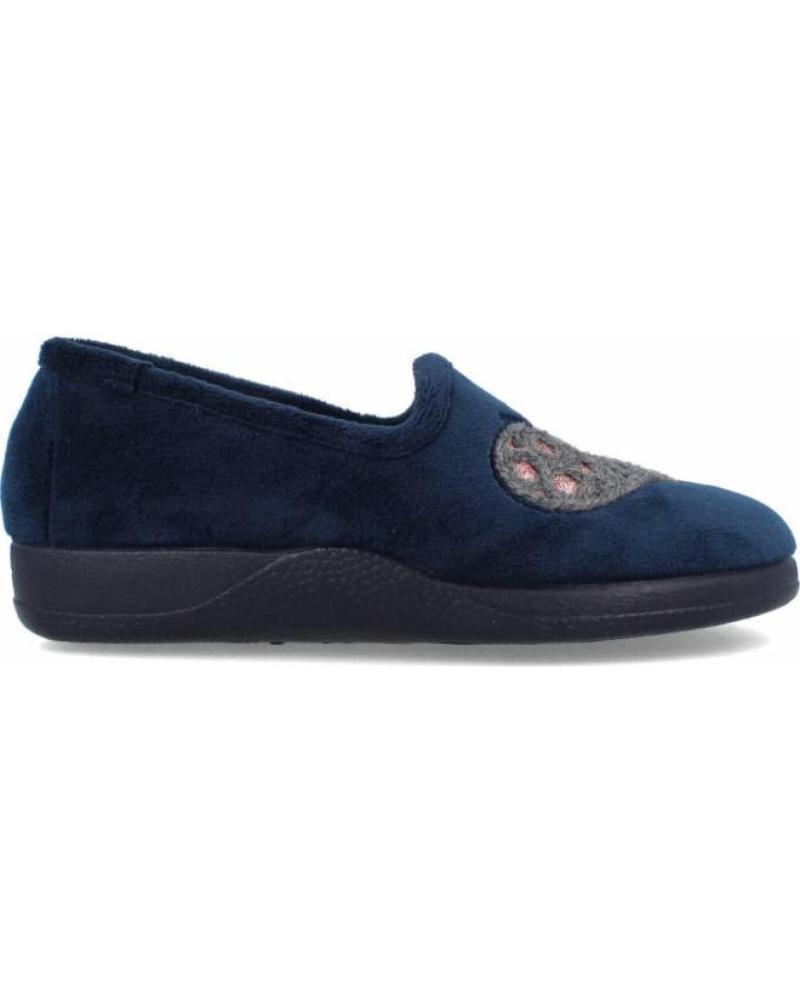 Pantofole VALVERDE DEL CAMINO  per Donna ZAPATILLA D VALVERDE 1172  AZUL