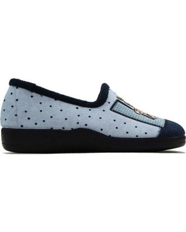 Hausschuhe VALVERDE DEL CAMINO  für Damen ZAPATILLA D VALVERDE 1169  AZUL