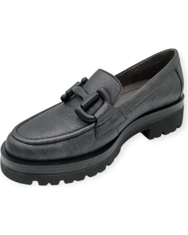 Zapatos PITILLOS  de Mujer MOCASIN PIEL 10094  GRIS