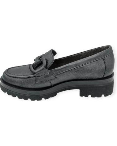 Zapatos PITILLOS  de Mujer MOCASIN PIEL 10094  GRIS