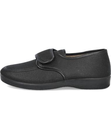 L&R SHOES ZAPATOS 230 NEGROS CON CIERRE ADHESIVO NEGRO