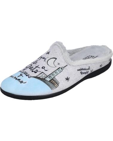 Pantoufles VIVANT  pour Homme V-ST-C232 ZAPATILLAS DE CASA PARA HOMBRE  GRIS