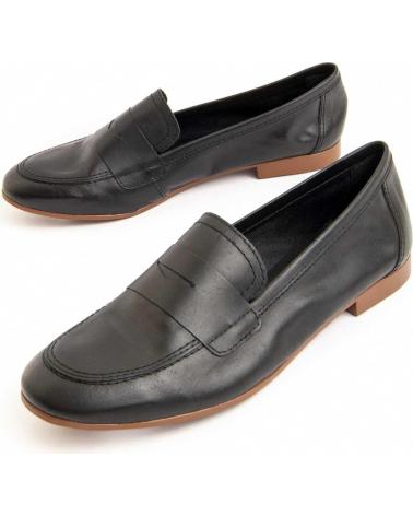 Mocassins PURAPIEL  de Mulher MOCCASIA  BLACK