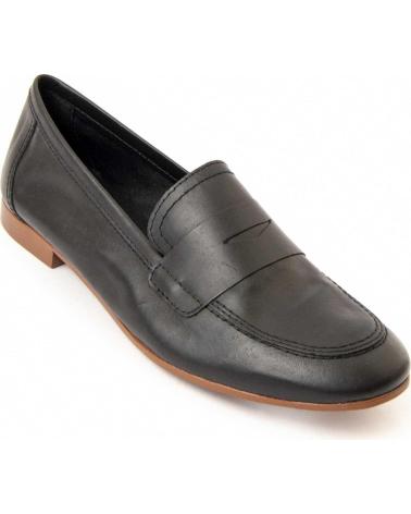 Mocassins PURAPIEL  de Mulher MOCCASIA  BLACK