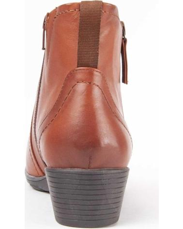 Botines de Mujer PURAPIEL BOTILINA4 BROWN