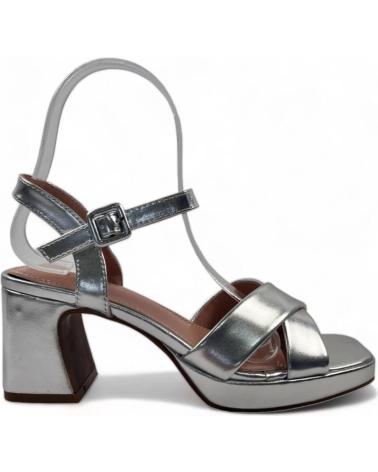 Sandales TIMBOS  pour Femme SANDALIA TACON FIESTA DE MUJER PLATA 130790  PLATEADO