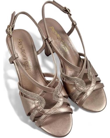 Sandales TIMBOS  pour Femme SANDALIA TACON FIESTA MUJER TAUPE 130763  VERDE