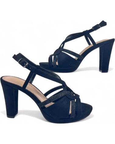 Sandales TIMBOS  pour Femme SANDALIA TACON FIESTA MUJER PLATA 130762  PLATEADO