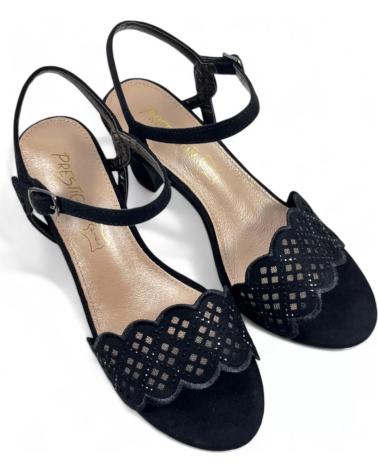 Sandales pour Femme TIMBOS SANDALIA TACON FIESTA MUJER 130761 NEGRO