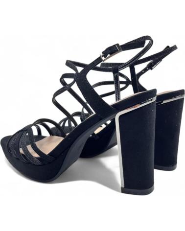 Sandales TIMBOS  pour Femme SANDALIA TACON FIESTA MUJER 130756  NEGRO